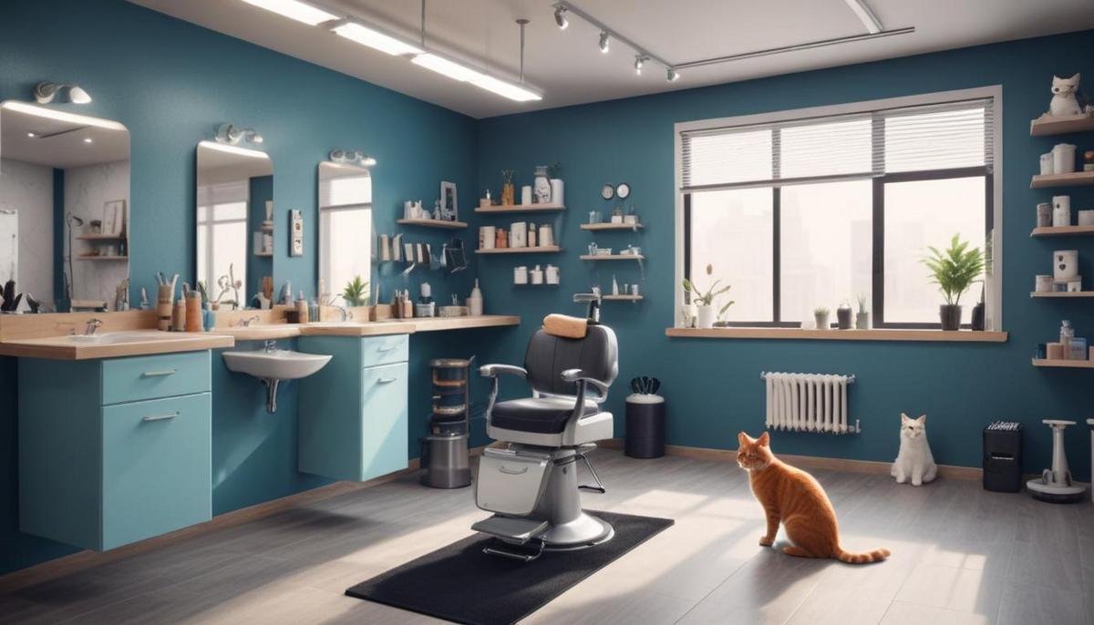 Preparação perfeita antes do banho tosa Preparação perfeita antes do banho tosa