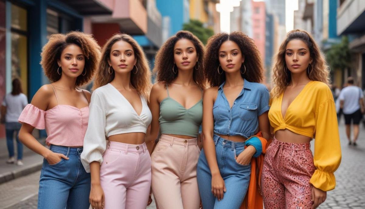 Tendências atuais em moda feminina Tendências atuais em moda feminina